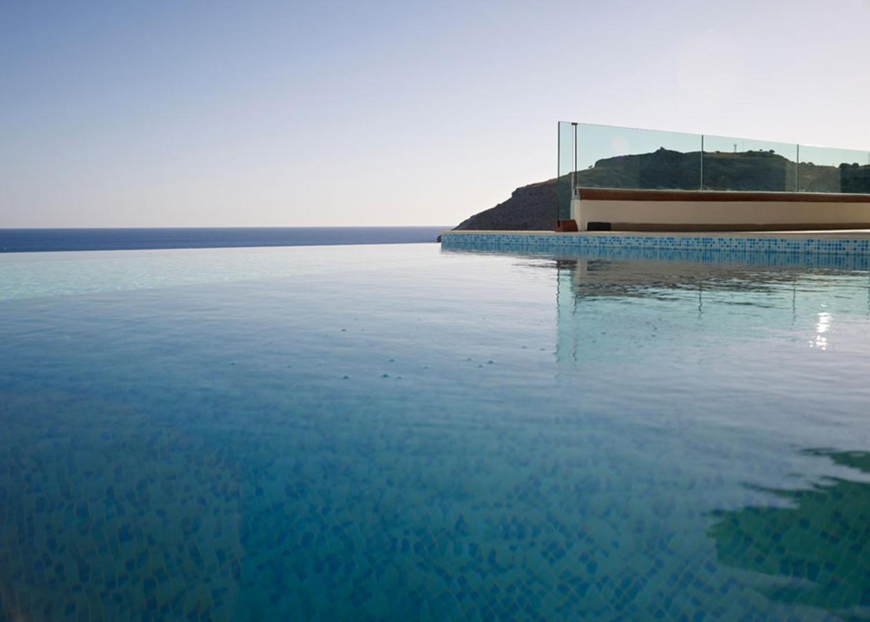 Luxury Villa Verna Líndos Exterior foto