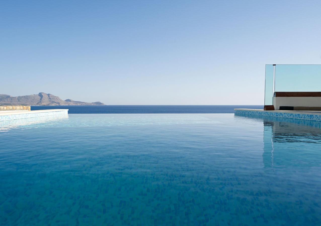 Luxury Villa Verna Líndos Exterior foto